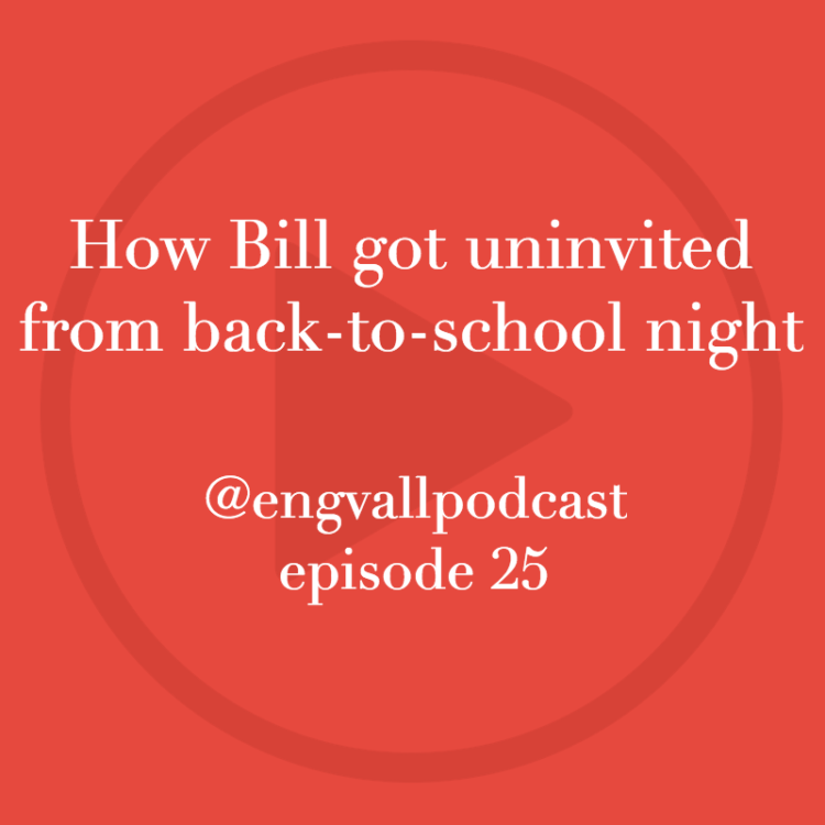 Colt Knost, Bill Engvall, my two cents, podcast, golf, back-to-school night, gail